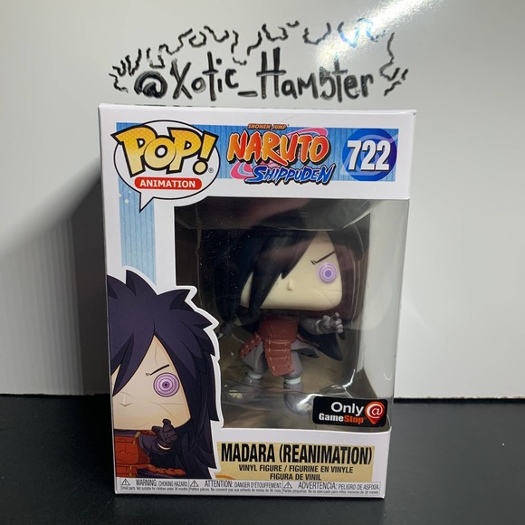 Funko Pop Madara Reanimation Naruto Gamestop Exclusive 722 - Picture 1 of 6